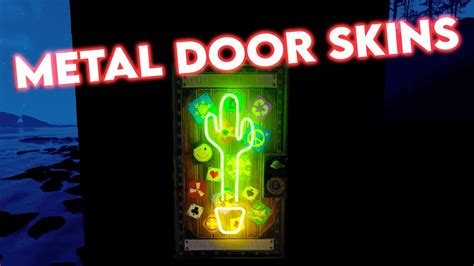 rust glowing sheet metal door|glowing rust skins.